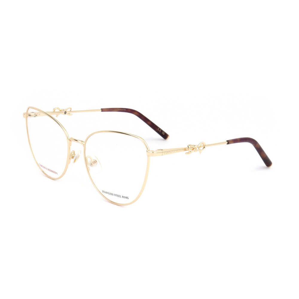 NEW Carolina Herrera HER 0220 0S9E00 Gold Violet Sunglasses authentic